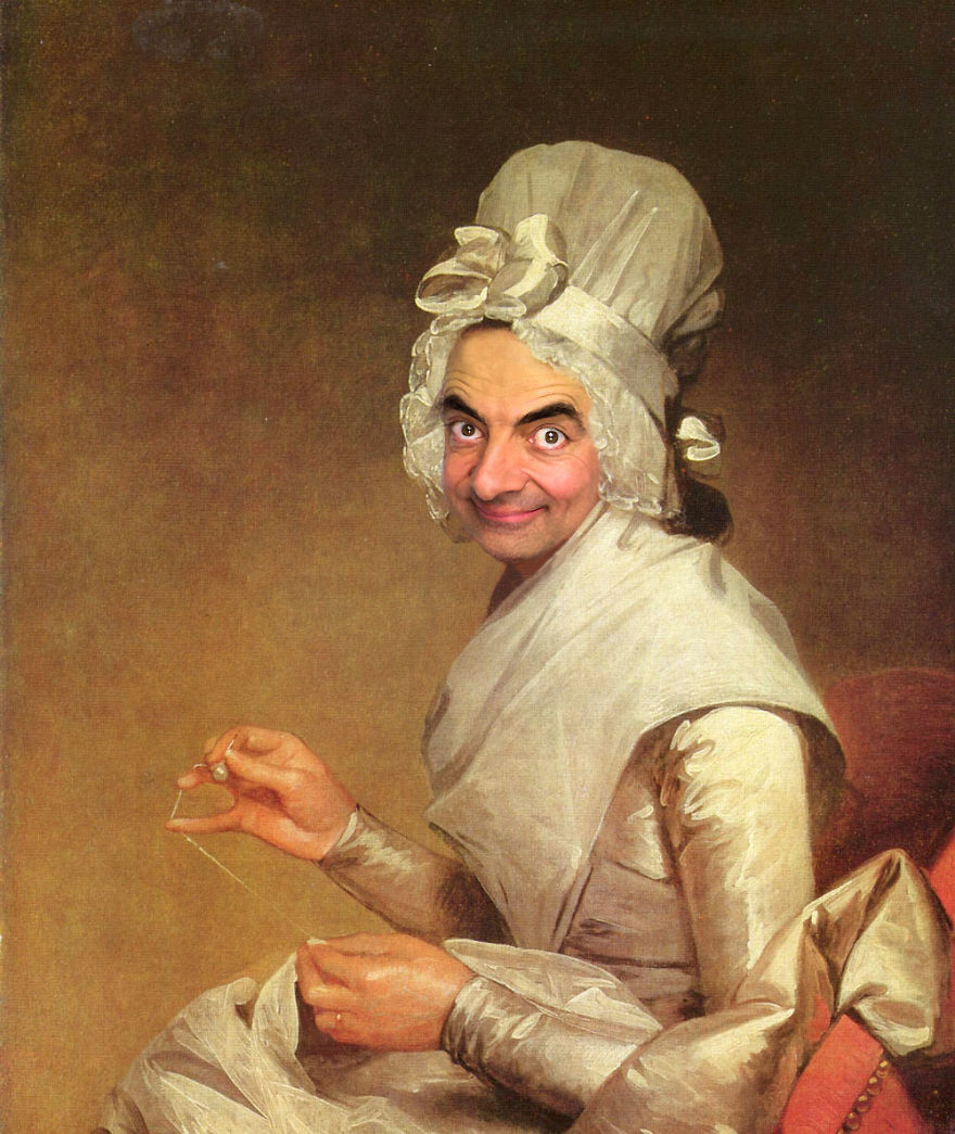 Mr. Bean y Photoshop 11