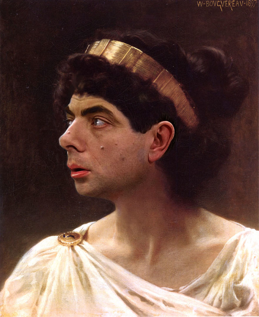 Mr. Bean y Photoshop 12