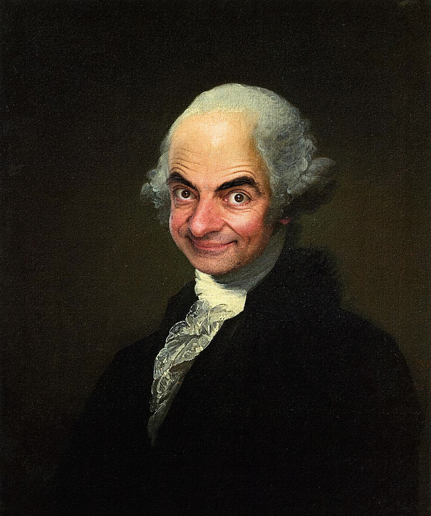 Mr. Bean y Photoshop 14