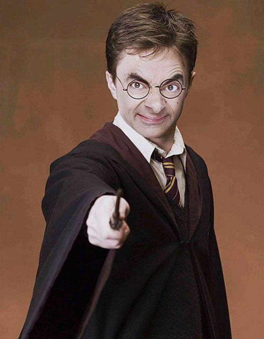 Mr. Bean y Photoshop 2