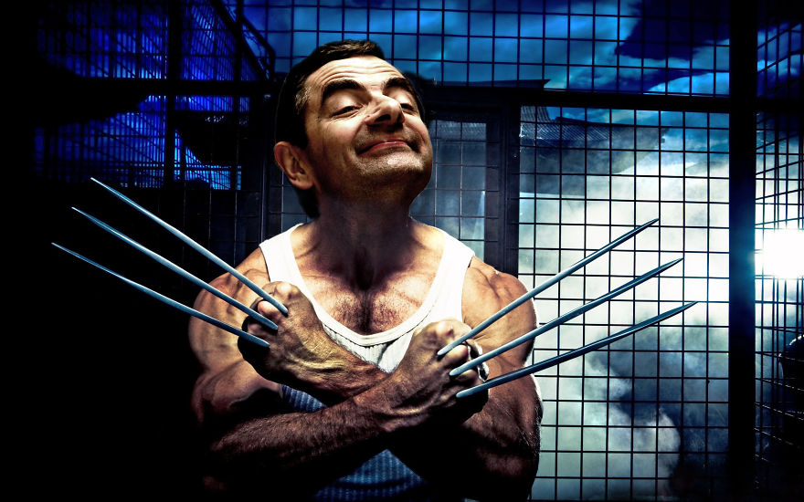 Mr. Bean y Photoshop 4