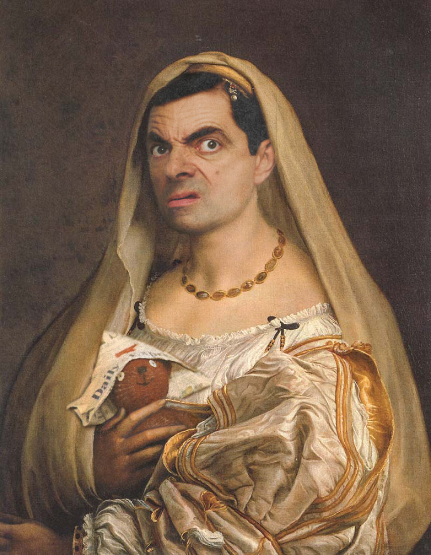Mr. Bean y Photoshop 6