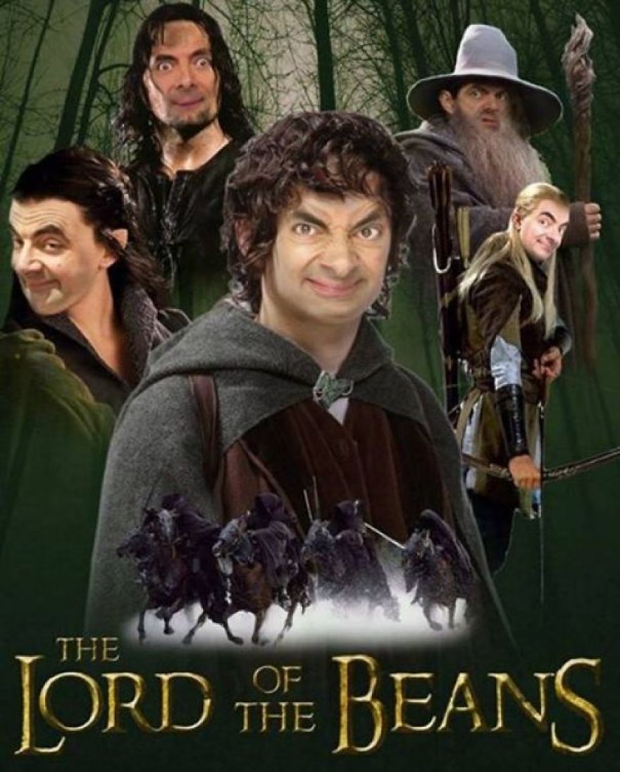 Mr. Bean y Photoshop 7