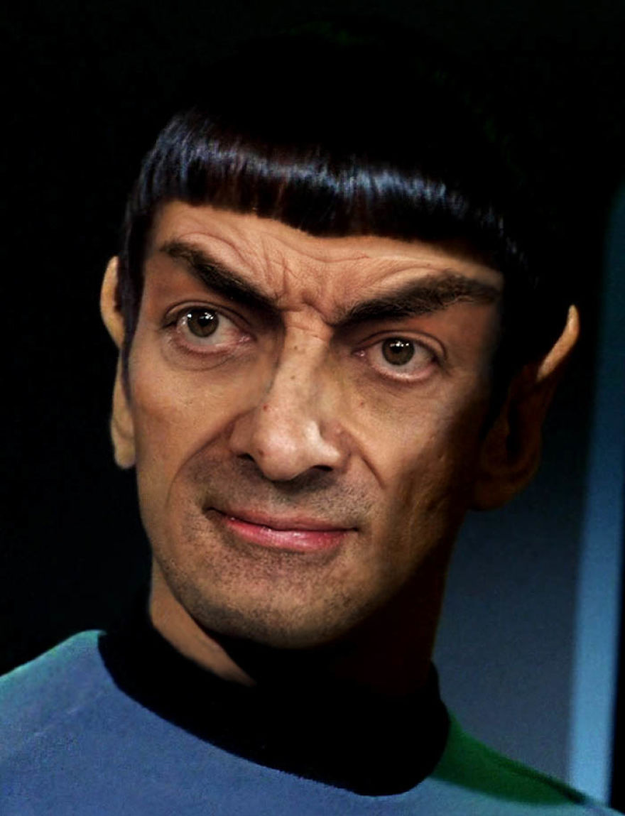Mr. Bean y Photoshop 9