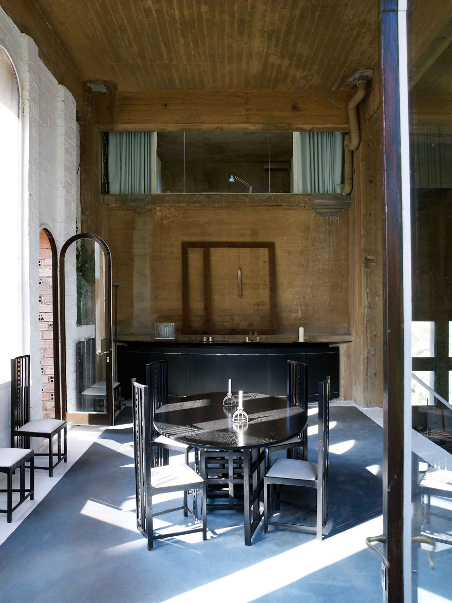 Ricardo Bofill casa personal cemento La Fábrica