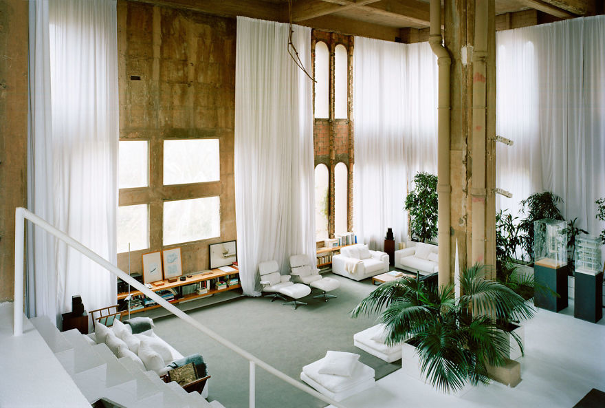 Ricardo Bofill casa personal cemento La Fábrica