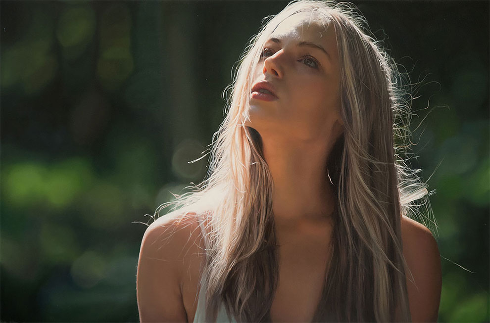 Yigal Ozeri pintura hiperrealista