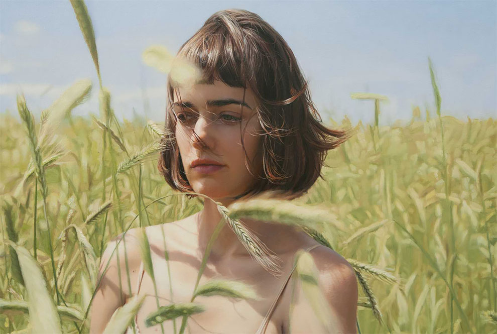 Yigal Ozeri pintura hiperrealista