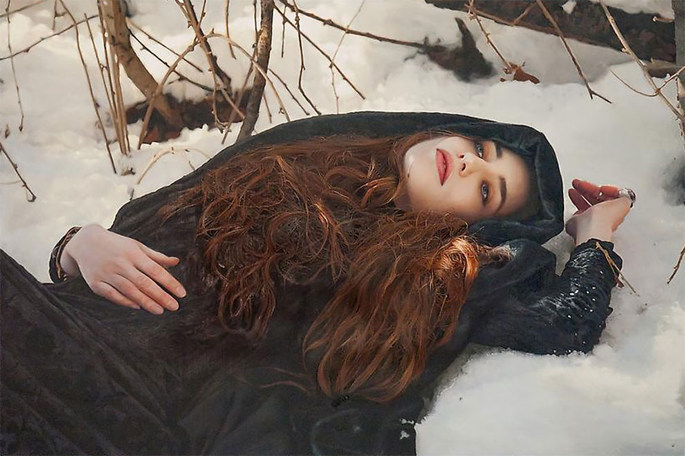 Yigal Ozeri pintura hiperrealista