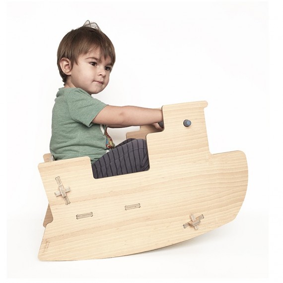 barco bebe balancin