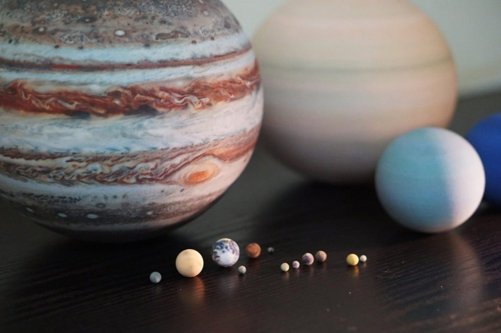 pequenos planetas impresos