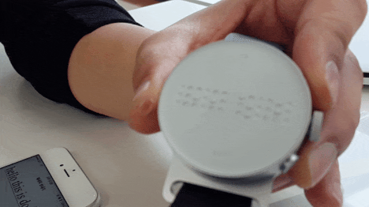 reloj braille ciegos 2