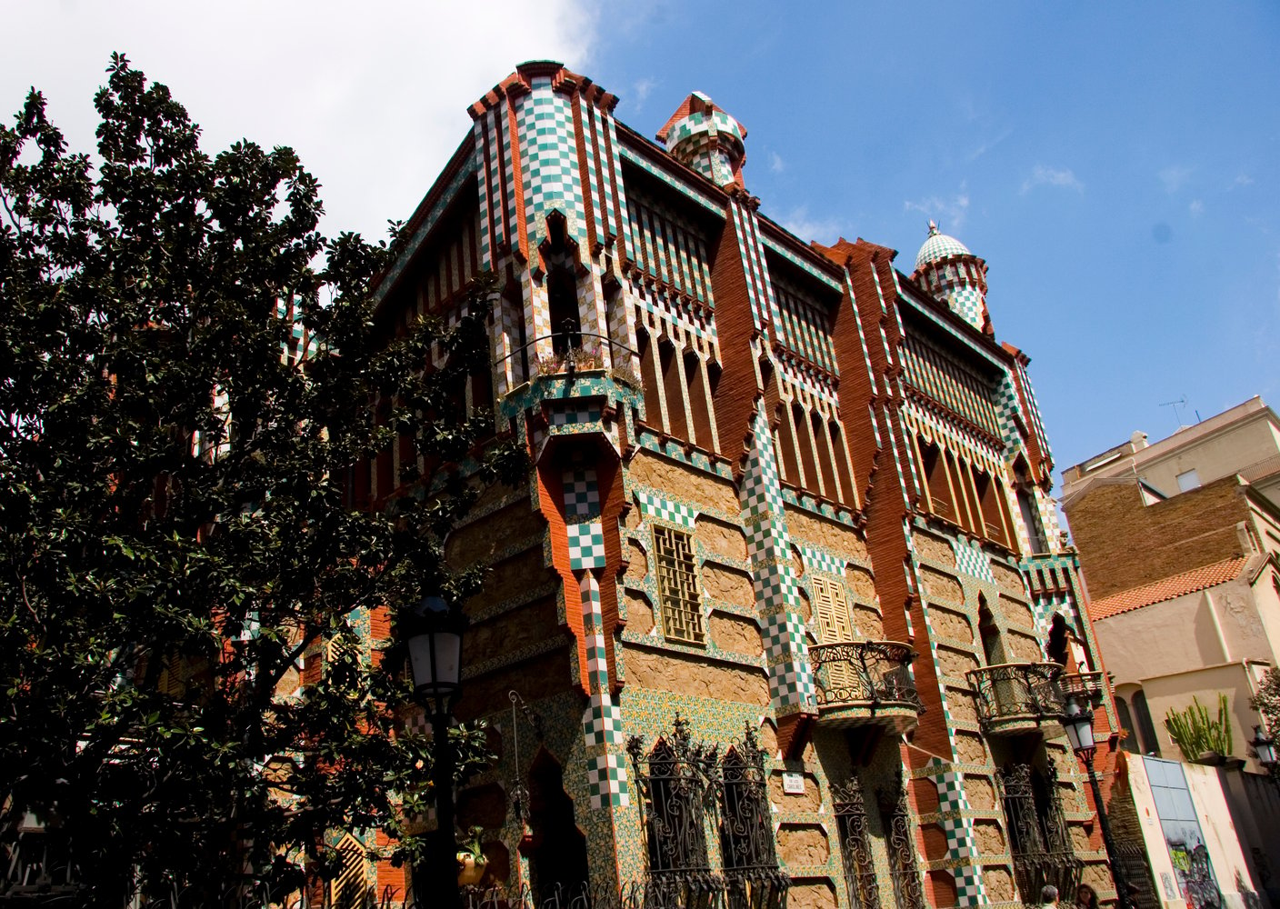 Casa Vicens Barcelona Antoni Gaudi 7