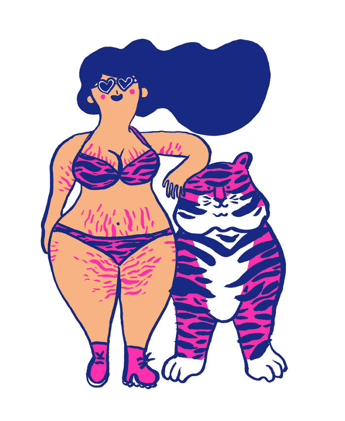 Cecile Dormeau ilustraciones ironicas