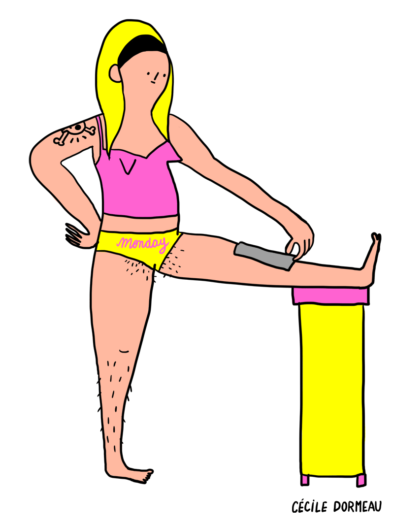 Cecile Dormeau ilustraciones ironicas 10