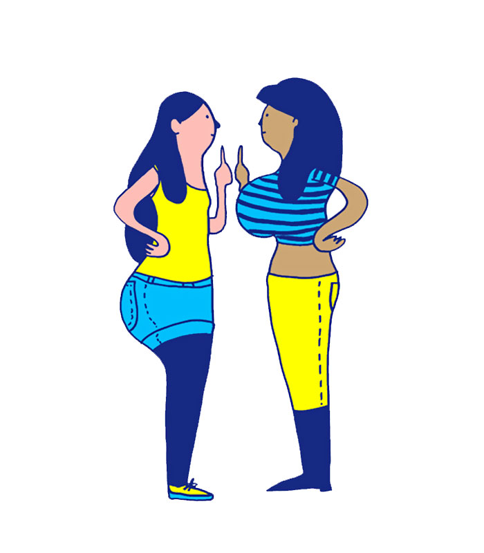 Cecile Dormeau ilustraciones ironicas 16