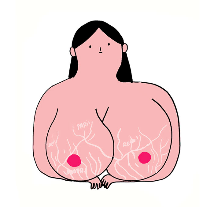 Cecile Dormeau ilustraciones ironicas 27