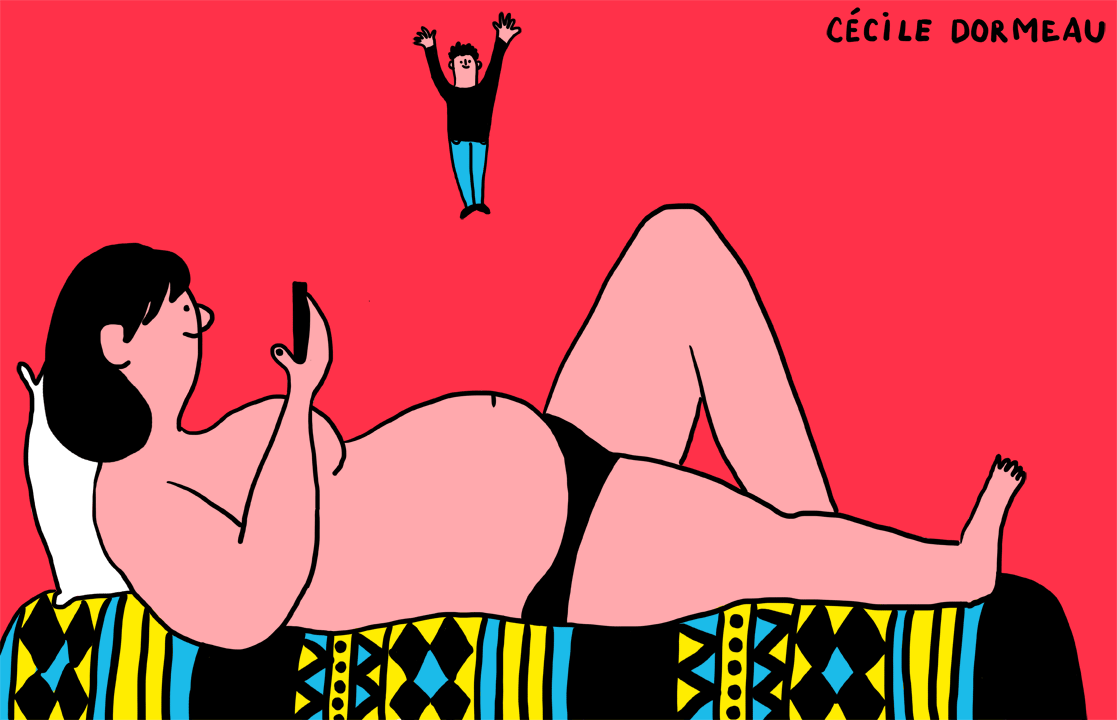 Cecile Dormeau ilustraciones ironicas 33