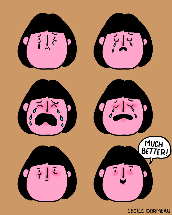 Cecile Dormeau ilustraciones ironicas 7