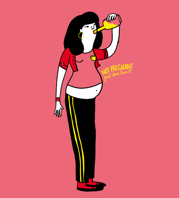 Cecile Dormeau ilustraciones ironicas 8