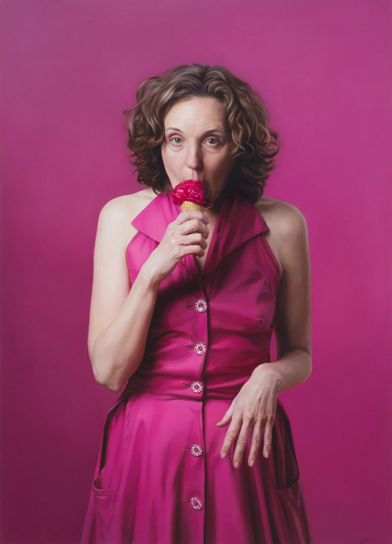 Lee Price pintura mujeres comida 1
