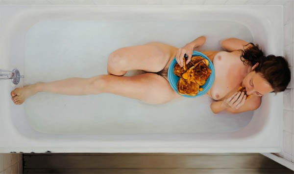 Lee Price pintura mujeres comida 11