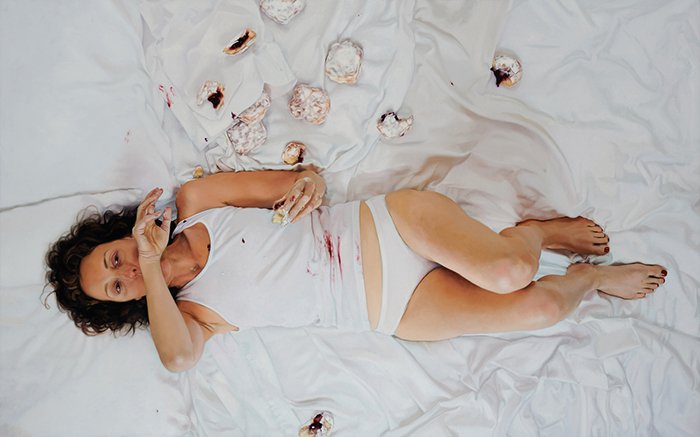 Lee Price pintura mujeres comida 12