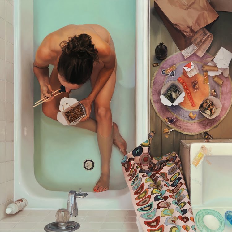Lee Price pintura mujeres comida 3