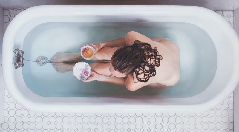 Lee Price pintura mujeres comida 6