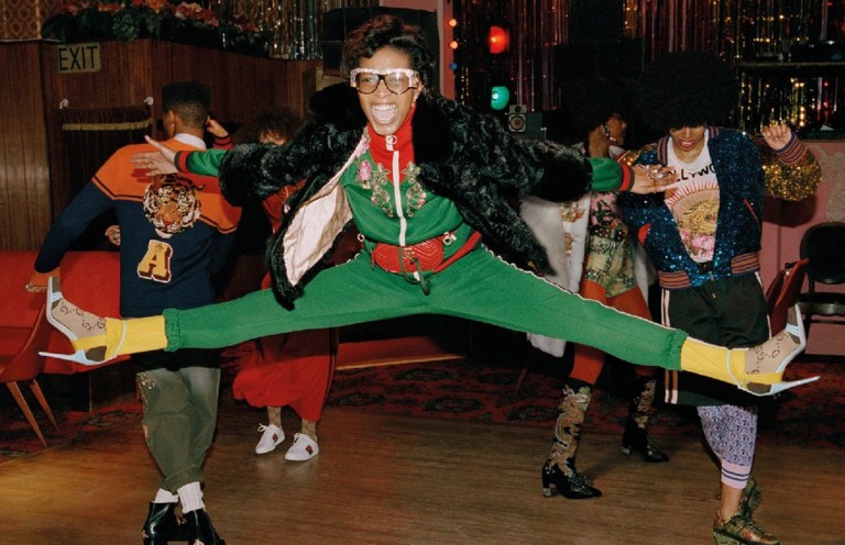 Nos encanta la campana de Gucci que es un homenaje a la musica negra3