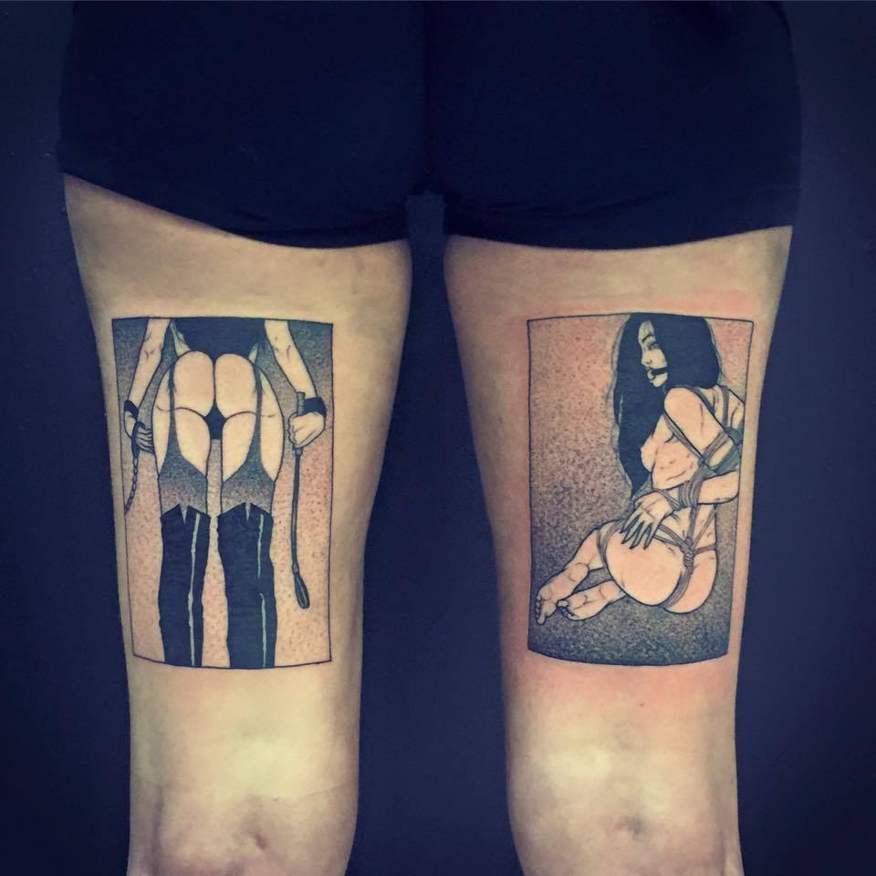 Sad Amish tatuaje erotico 2