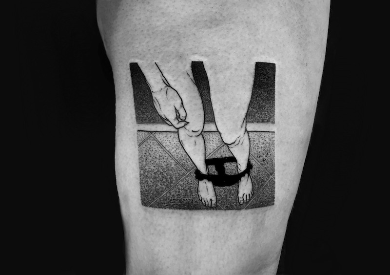 Sad Amish tatuajes eroticos sensuales