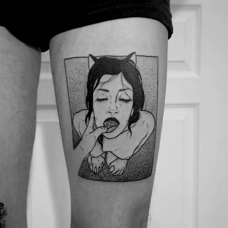 Sad Amish tatuajes eroticos sensuales 12