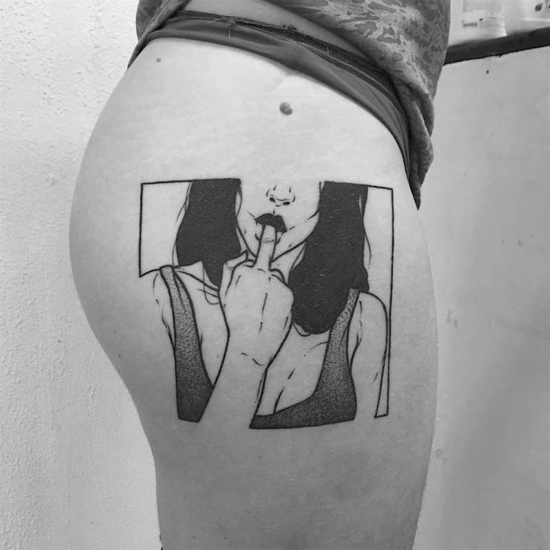 Sad Amish tatuajes eroticos sensuales 14