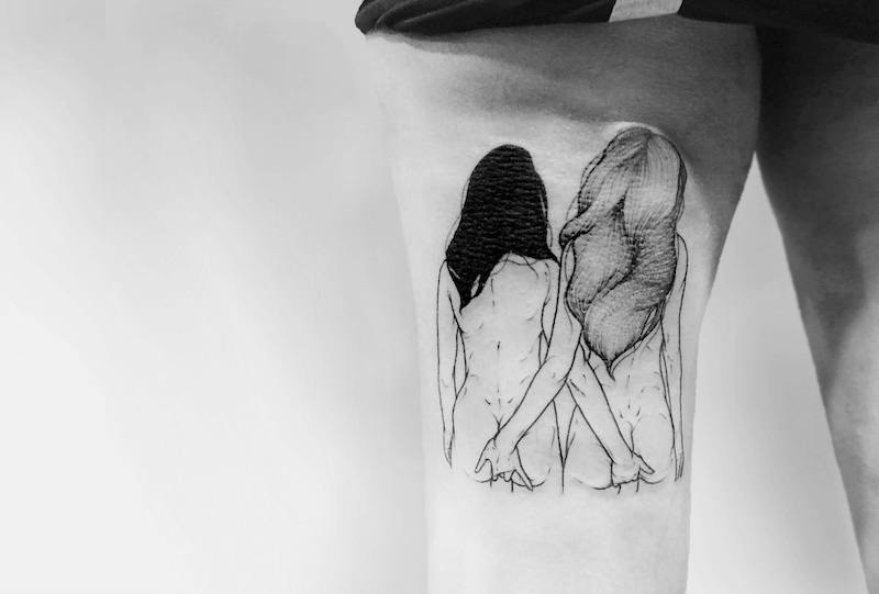 Sad Amish tatuajes eroticos sensuales 5