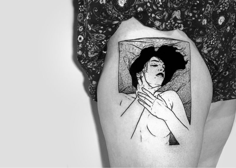 Sad Amish tatuajes eroticos sensuales 7