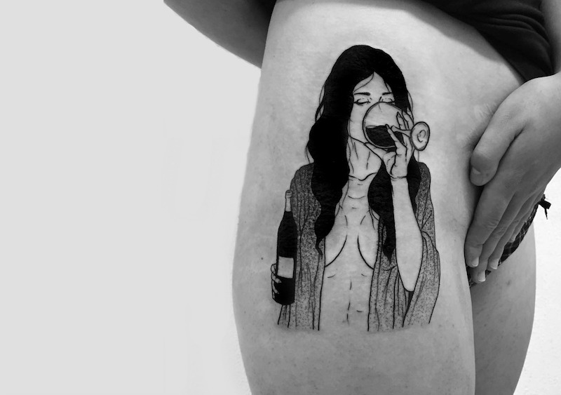 Sad Amish tatuajes eroticos sensuales 8