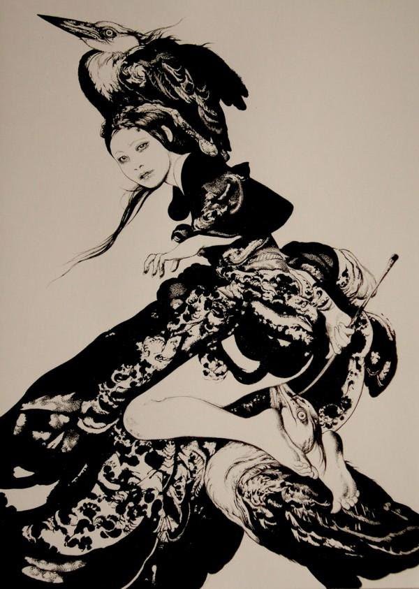 Vania Zouravliov ilustraciones perturbadoras 15