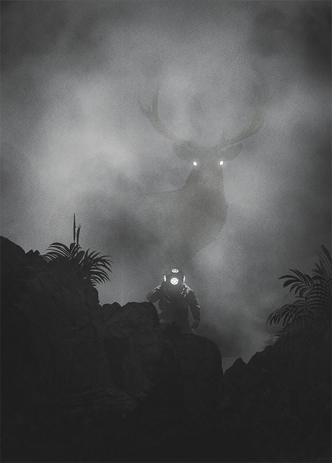 Dawid Planeta surrealistas ilustraciones