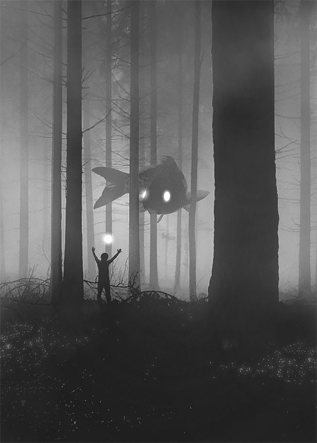 Dawid Planeta surrealistas ilustraciones 4