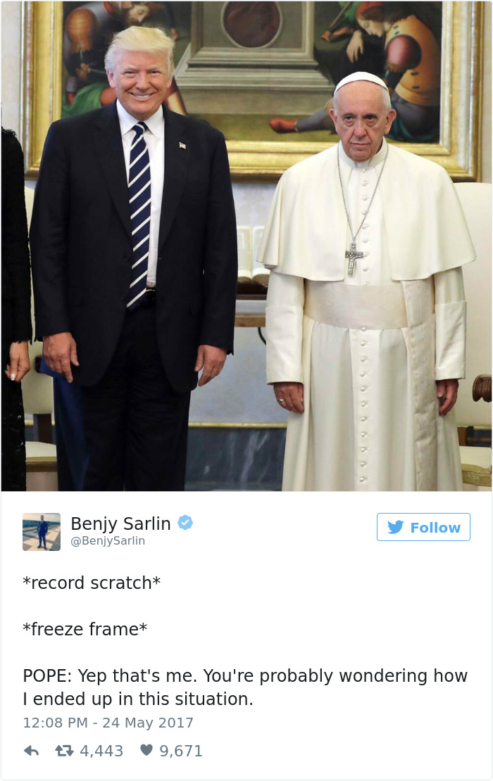 El Papa y Donald Trump 11