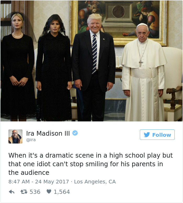 El Papa y Donald Trump 13