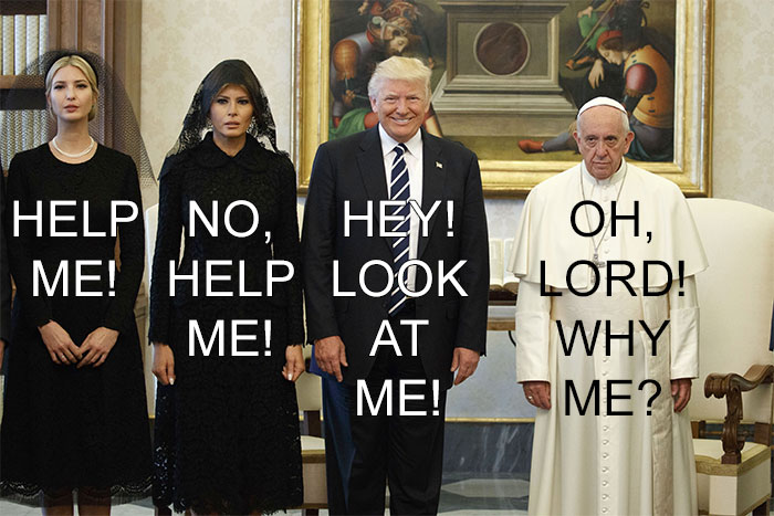 El Papa y Donald Trump 15