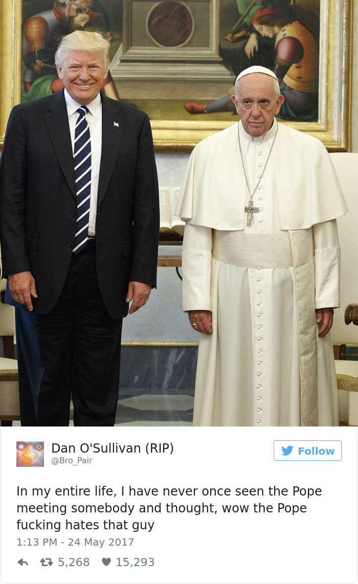 El Papa y Donald Trump 17