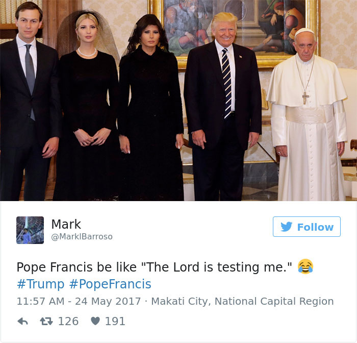 El Papa y Donald Trump 18