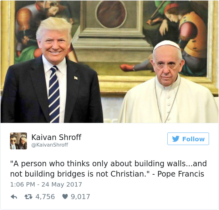 El Papa y Donald Trump 19