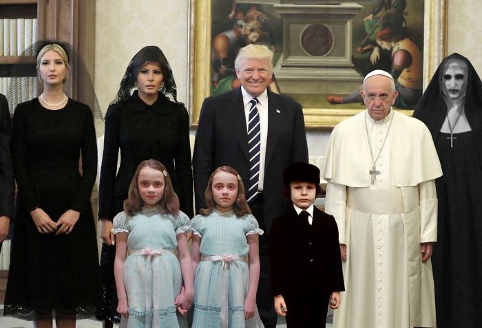 El Papa y Donald Trump 2