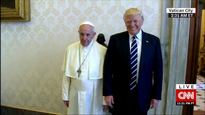 El Papa y Donald Trump 20