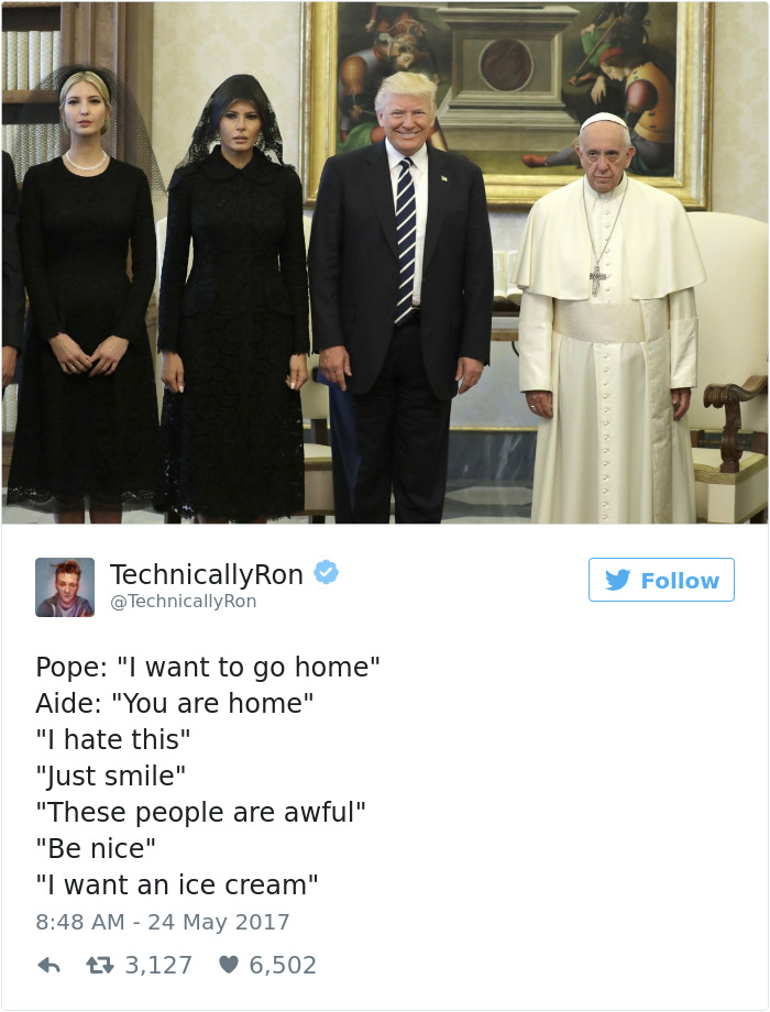 El Papa y Donald Trump 22