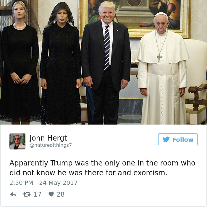 El Papa y Donald Trump 24